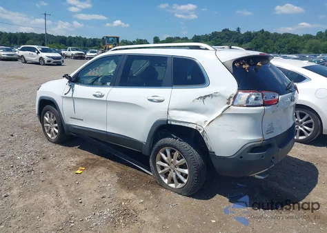 2014 Jeep Cherokee Limited z USA, uszkodzony, nr VIN 1C4PJMDS9EW276423